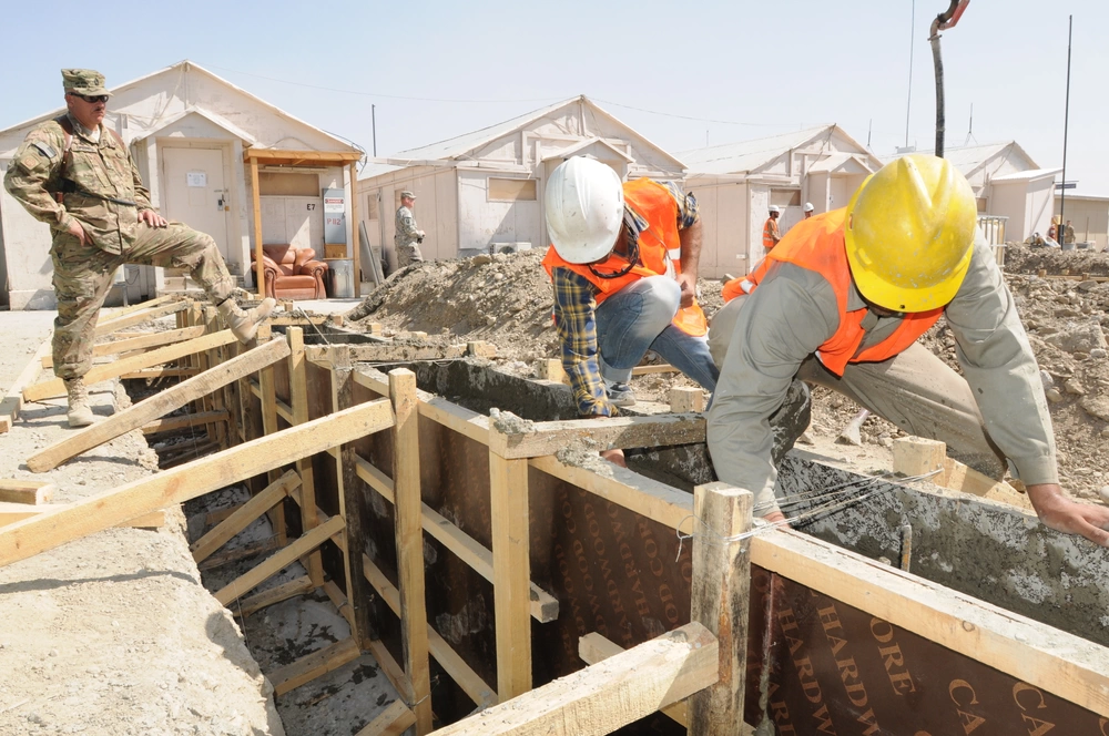 Construction Workers Overseas