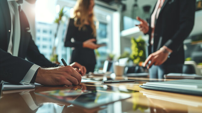 Legal team consultation